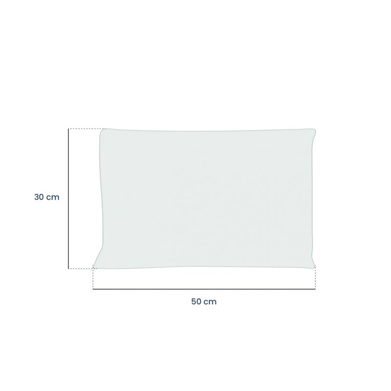 2 oreillers garnissage - 30 x 50 cm (Vivezen) - Image 1