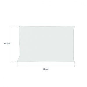 4 oreillers garnissage - 40 x 60 cm