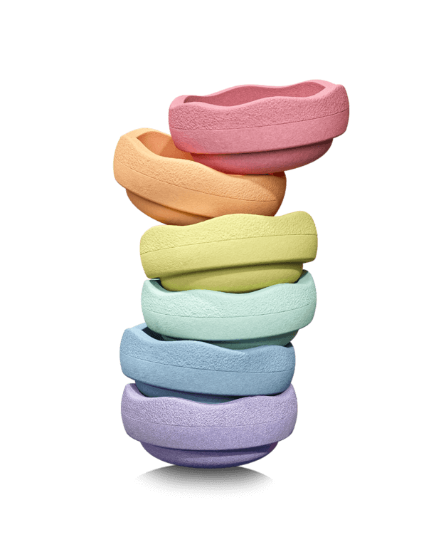Stapelstein® original rainbow pastel