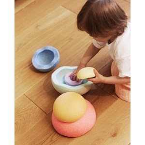 Stapelstein® inside rainbow pastel