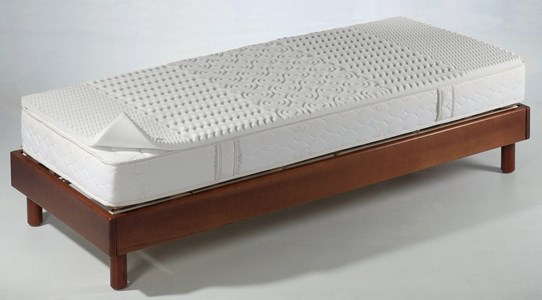 Surmatelas mousse 5 zones 80 x 200 cm