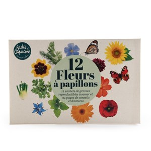 Graines jardin à papillons - 12 variétés