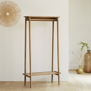 Portant en bois de teck 85 cm