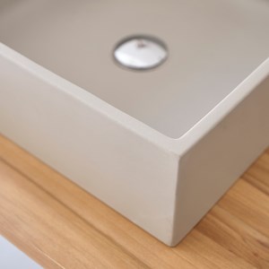 Vasque rectangulaire béton