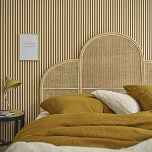 Tête de lit en rotin 160 cm