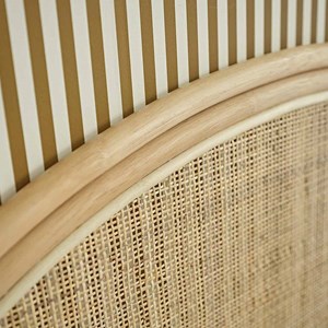 Tête de lit en rotin 140 cm