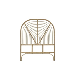 Tête de lit bohème en rotin 90 cm