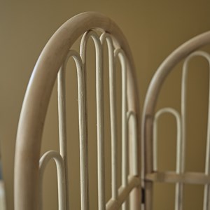 Paravent bohème en rotin