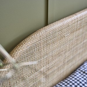 Tête de lit en rotin 180 cm