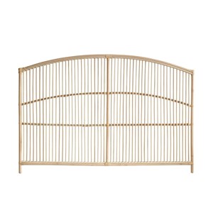 Tête de lit haute en rotin 180 cm
