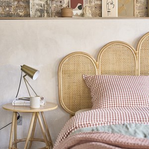 Tête de lit en rotin et cannage 160 cm