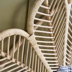 Tête de lit en rotin 180 cm