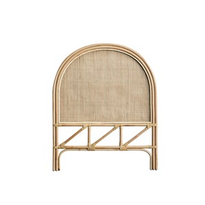 Tête de lit en rotin et cannage 90 cm