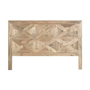 Tête de lit teck recyclé fsc mixte