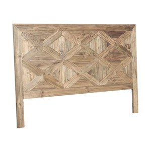 Tête de lit teck recyclé fsc mixte