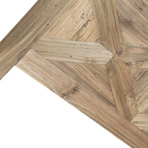 Tête de lit teck recyclé fsc mixte