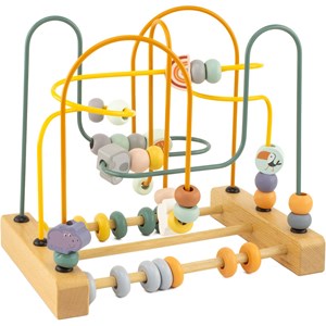 Circuit de perles en bois