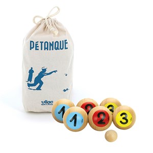 Jeu de pétanque 1, 2, 3