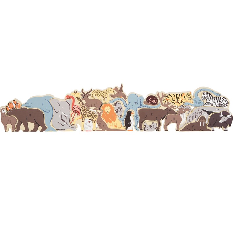 Small foot company - Puzzle de lettres animaux
