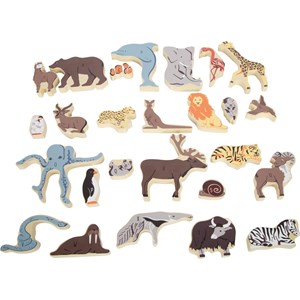 Puzzle de lettres animaux