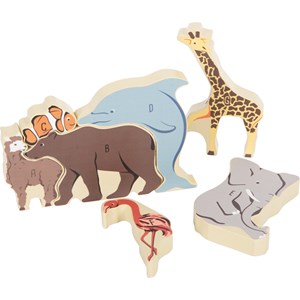 Puzzle de lettres animaux
