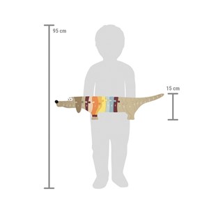 Puzzle de lettres chien