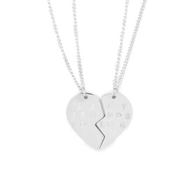 Colliers bff – argenté