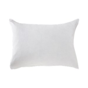 Taie d'oreiller gaze de coton 50 x 70 cm