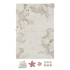 Tapis de jeu lavable seabed 140x200 cm