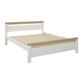 Lit avec rangements en option bois massif tiaré 160 x 200 cm