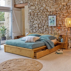 Lit rangement théo 160 x 200 cm