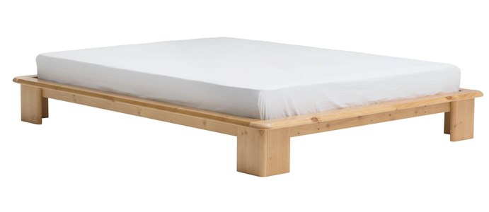 Lit bois massif timoé 160 x 200 cm