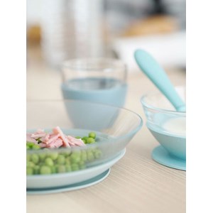 Coffret repas en verre et silicone