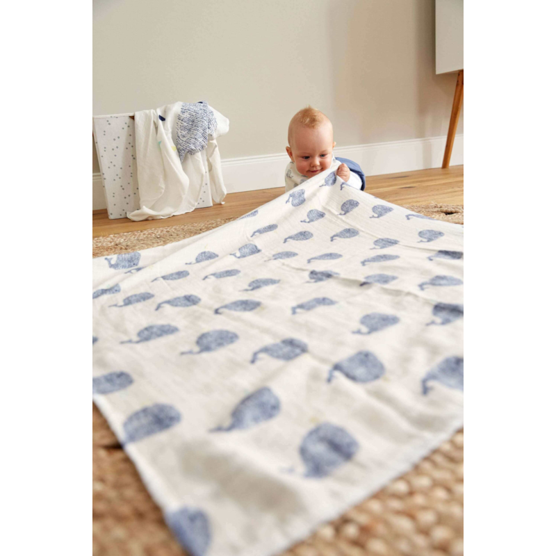 Lot de 2 maxi langes en mousseline (aden + anais) - Image 2