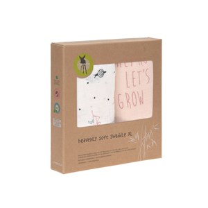 Lot de 2 maxi langes en mousseline