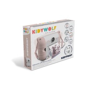 Kidyprint appareil photo instantané avec impression thermique rose