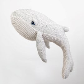 Peluche - grande baleine originale