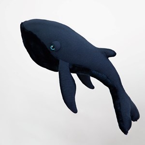 Peluche - grande baleine nuit