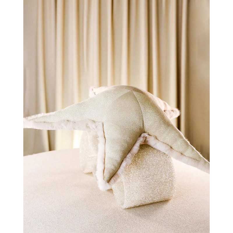 Peluche - petite étoile de mer dorée