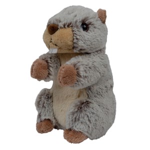 Peluche marmotte dani création