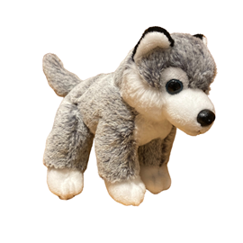 Peluche husky 13 cm dani creat