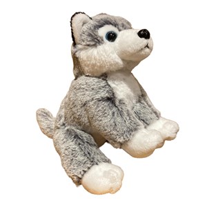 Peluche husky 13 cm dani creat