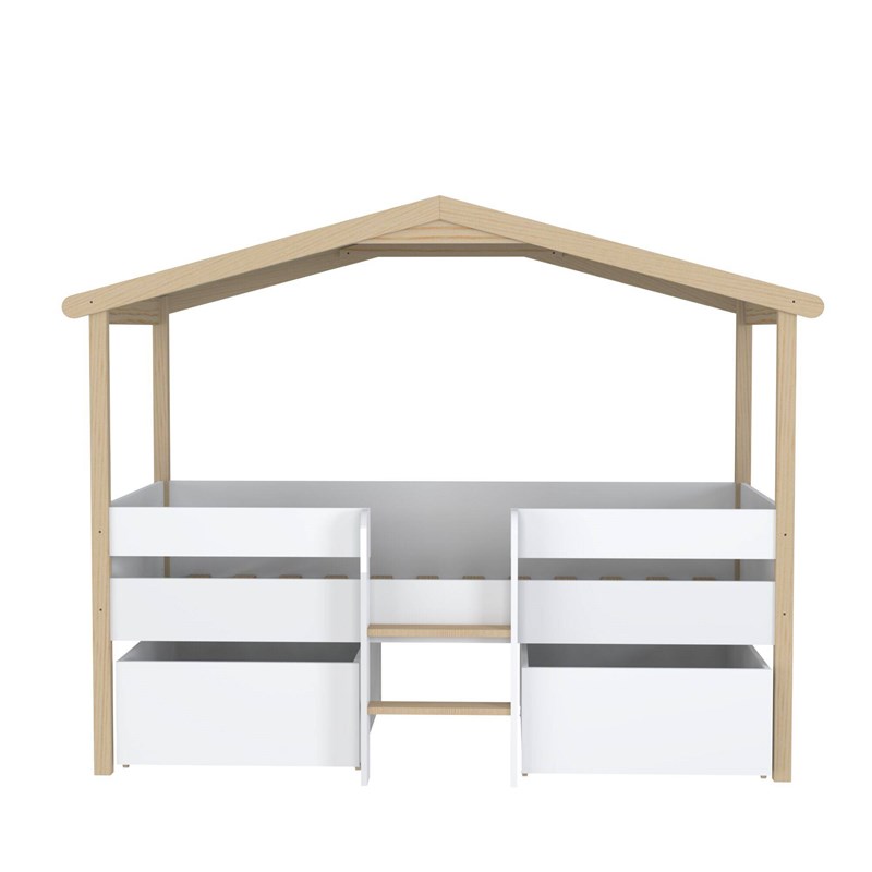 Camif - Lit cabane + tiroirs wilo