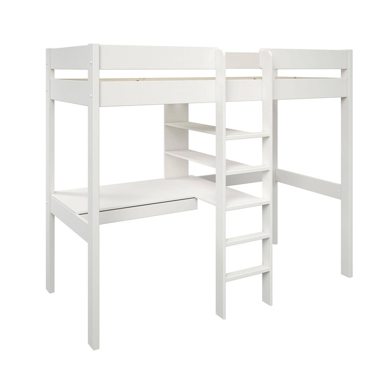Lit mezzanine bois massif tim