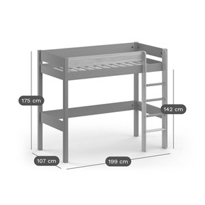 Lit mezzanine sylvio