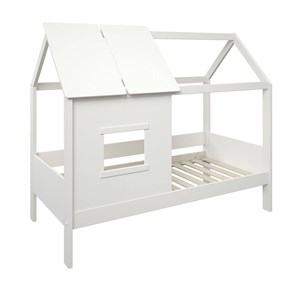 Lit cabane bois massif avec tiroir en option teddy