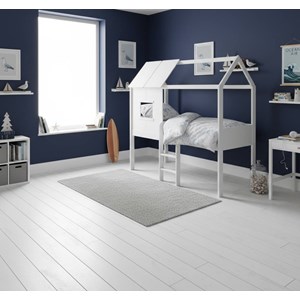 Lit cabane avec rangements en option