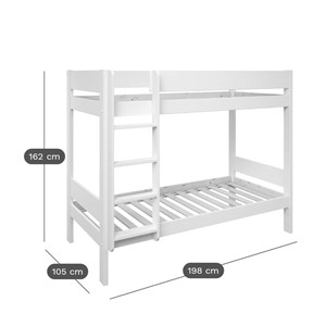 Lits superposés avec tiroir en option