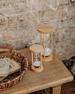 Alexandre, le sablier en bois - petit