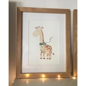 Maya, l'illustration girafe